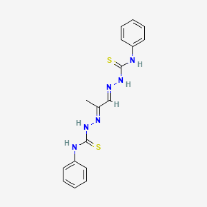 molecular formula C17H18N6S2 B1243156 Mgbpt CAS No. 64849-53-2