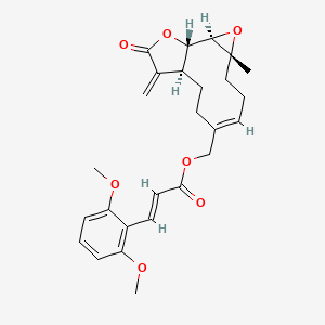 molecular formula C26H30O7 B12431600 anti-TNBC agent-1 