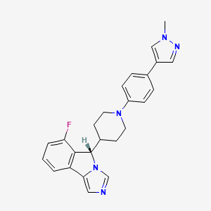 molecular formula C25H24FN5 B12431653 Ido/tdo-IN-1 