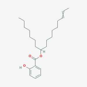 molecular formula C24H38O3 B12431710 heptadec-15-en-8-yl 2-hydroxybenzoate 