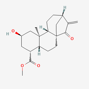 molecular formula C20H28O4 B1243179 15-Didehydroatractyligenin Methyl Ester 