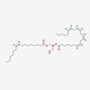 molecular formula C41H70O5 B1243184 [(2S)-1-[(Z)-hexadec-9-enoyl]oxy-3-hydroxypropan-2-yl] (7Z,10Z,13Z,16Z)-docosa-7,10,13,16-tetraenoate 