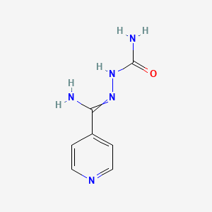 molecular formula C7H9N5O B12431860 Pyridin-4-ylmethanimidamidourea 