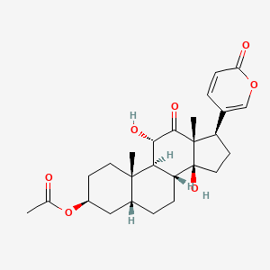 molecular formula C26H34O7 B12431887 Acetylarenobufagin 
