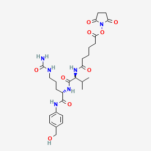 molecular formula C28H40N6O9 B12431895 SC-Val-Cit-PAB 