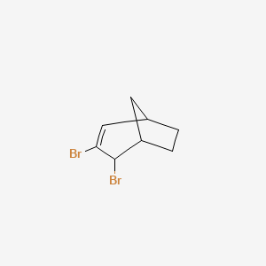 molecular formula C8H10Br2 B12431985 3,4-Dibromobicyclo[3.2.1]oct-2-ene CAS No. 61692-17-9