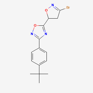 molecular formula C15H16BrN3O2 B12431994 Antileishmanial agent-2 