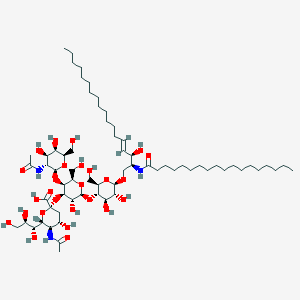 molecular formula C67H121N3O26 B1243207 Ganglioside GM2 