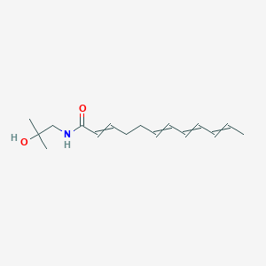 molecular formula C16H25NO2 B12432079 Hydroxy alpha sanshool 