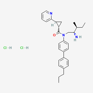 molecular formula C30H39Cl2N3O B12432087 (1R,2R)-2-PCCA hydrochloride 