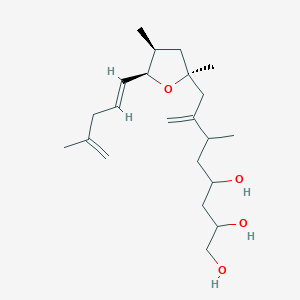 molecular formula C22H38O4 B1243214 Amphidinin A 