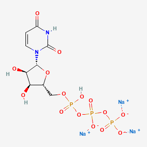 molecular formula C9H12N2Na3O15P3 B12432144 Uridine triphosphate (trisodium salt) 