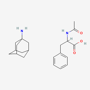 molecular formula C21H30N2O3 B1243218 Amantadine afalanine CAS No. 79380-99-7