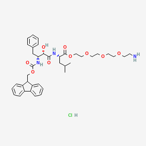 molecular formula C39H52ClN3O9 B12432185 cIAP1 Ligand-Linker Conjugates 6 (hydrochloride) 