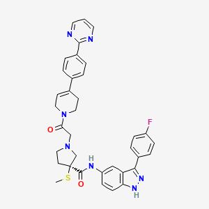 molecular formula C36H34FN7O2S B12432260 Erk2 IN-1 