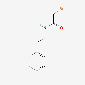 molecular formula C10H12BrNO B1243243 2-bromo-N-(2-phenylethyl)acetamide CAS No. 64297-92-3