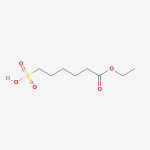 molecular formula C8H16O5S B12432539 Ethyl 6-sulfohexanoate 