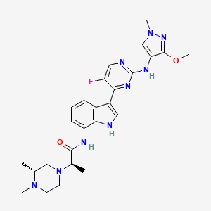 molecular formula C26H32FN9O2 B12432670 Jak1-IN-4 