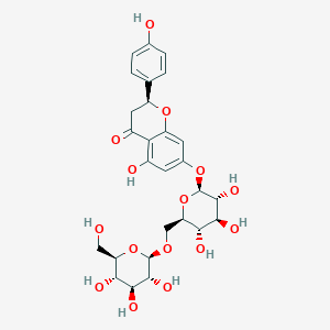 molecular formula C27H32O15 B12432692 Naringenin 7-O-gentiobioside 