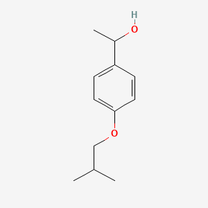 molecular formula C12H18O2 B12432740 1-(4-Isobutoxyphenyl)ethanol 