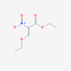 molecular formula C7H11NO5 B12432767 Ethyl Ethoxymethylenenitroacetate 