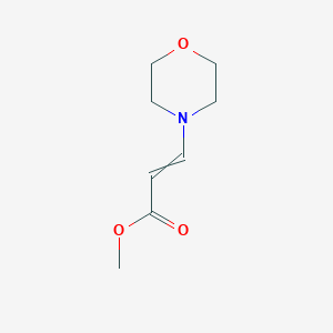 molecular formula C8H13NO3 B12432789 Methyl 3-morpholin-4-ylacrylate 