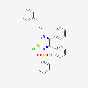 molecular formula C30H31ClN2O2RuS B12432816 C30H31ClN2O2RuS 