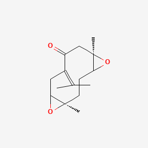 1,10:4,5-Diepoxy-7(11)-germacren-8-one