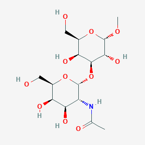 molecular formula C15H27NO11 B12432881 Methyl 3-O-(2-acetamido-2-deoxy-a-D-galactopyranosyl)-a-D-galactopyranoside 