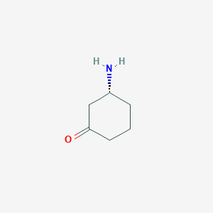 molecular formula C6H11NO B12432897 (3R)-3-aminocyclohexan-1-one 