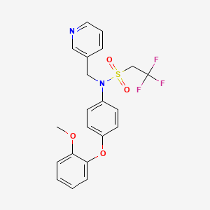 molecular formula C21H19F3N2O4S B1243298 LY487379 CAS No. 353231-17-1