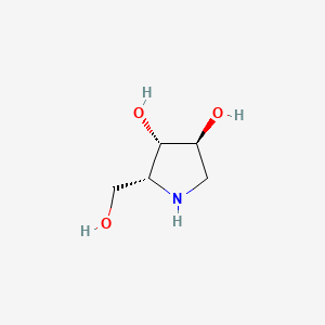 (2r,3s,4s)-2-(Hydroxymethyl)pyrrolidine-3,4-diol