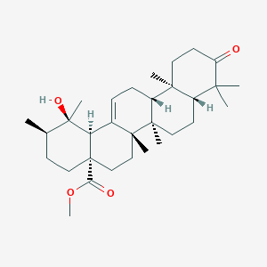 molecular formula C31H48O4 B12433061 3-Oxopomolic acid methyl ester 