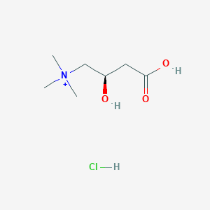 molecular formula C7H17ClNO3+ B12433102 Carnitine HCl 