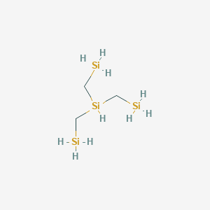 molecular formula C3H16Si4 B12433147 Tris(silylmethyl)silane 