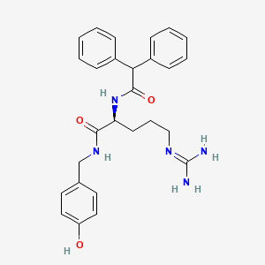 molecular formula C27H31N5O3 B1243318 BIBP 3226 
