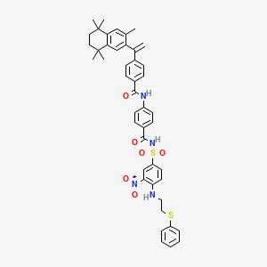 molecular formula C45H46N4O6S2 B12433387 Mcl1-IN-12 
