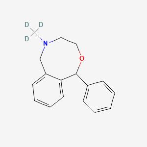 molecular formula C17H19NO B12433405 Nefopam-d3 