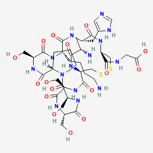 molecular formula C40H64N14O16S2 B12433439 Transdermal Peptide Disulfide 