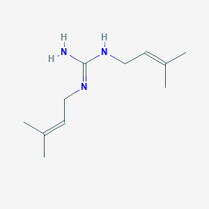 molecular formula C11H21N3 B1243344 Pterogynidine 