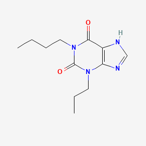 1-Butyl-3-propyl-3,7-dihydro-purine-2,6-dione