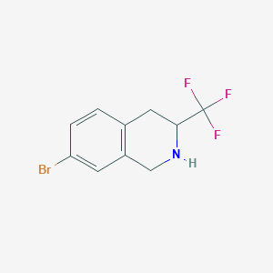 7-Bromo-3-(trifluoromethyl)-1,2,3,4-tetrahydroisoquinoline