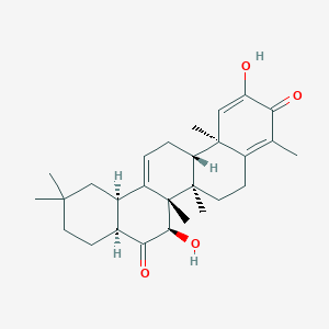 molecular formula C28H38O4 B1243367 remangilone A 
