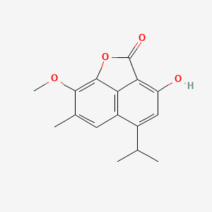 2-O-methylisohemigossylic acid lactone