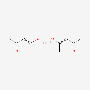 molecular formula C10H14BeO4 B12433885 beryllium(2+) (2Z)-4-oxopent-2-en-2-olate 4-oxopent-2-en-2-olate 