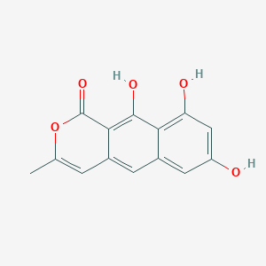 3-Methyl-7,9,10-trihydroxy-1H-naphtho[2,3-c]pyran-1-one