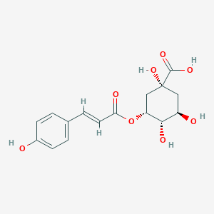 molecular formula C16H18O8 B1243399 3-p-Coumaroylquinic acid CAS No. 87099-71-6