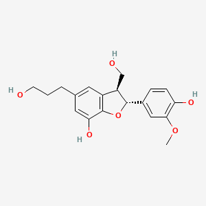 molecular formula C19H22O6 B12433994 (-)-Cedrusin 