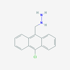 molecular formula C15H13ClN2 B12434166 [(10-Chloroanthracen-9-yl)methyl]hydrazine CAS No. 887593-09-1