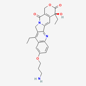 molecular formula C25H27N3O5 B1243420 Unii-20Y8Q506KT CAS No. 288247-87-0